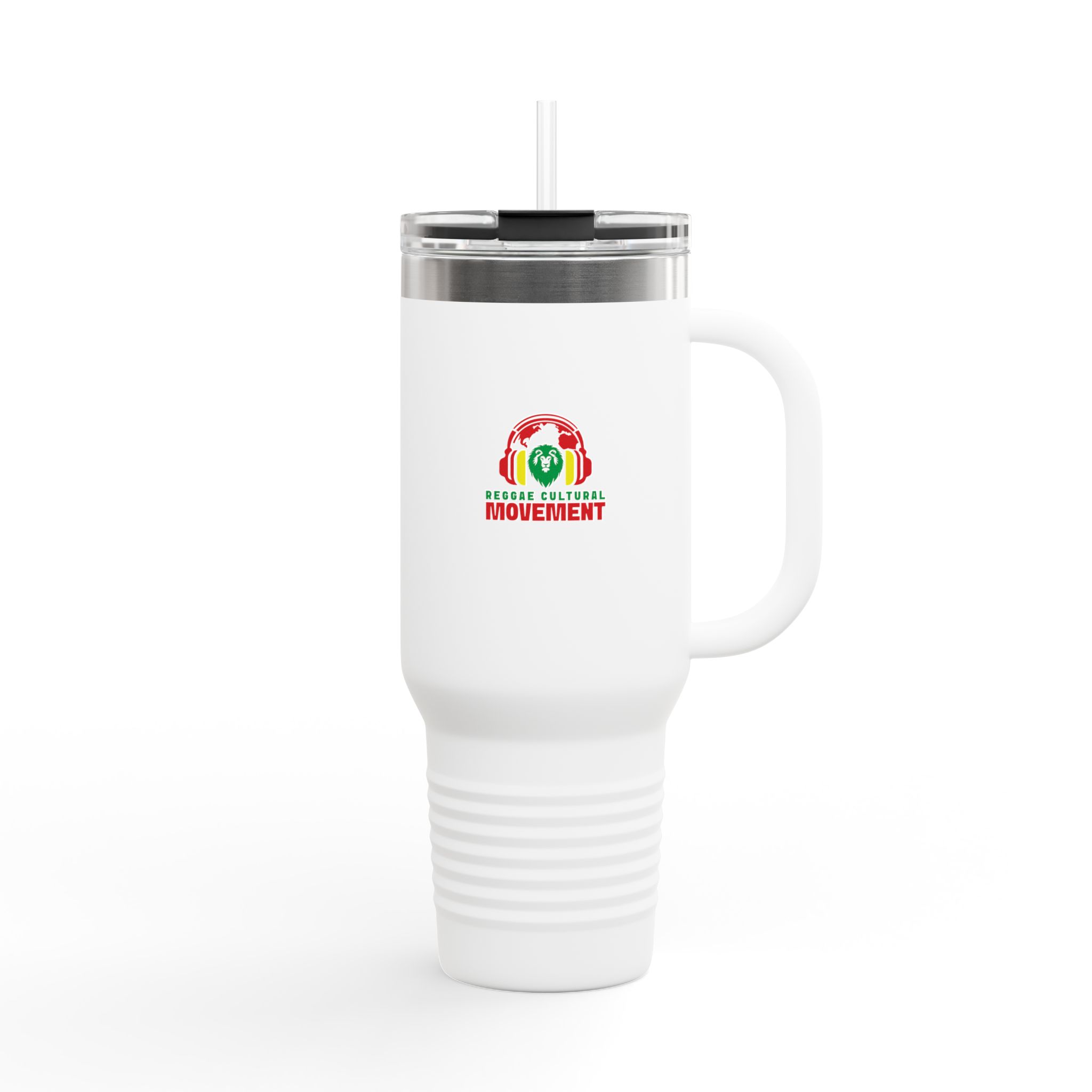 Insulated Travel Mug with Straw, 40oz - Perfect for Coffee Lovers, Eco-Friendly, Road Trips, Gym, and Work! - Image 2
