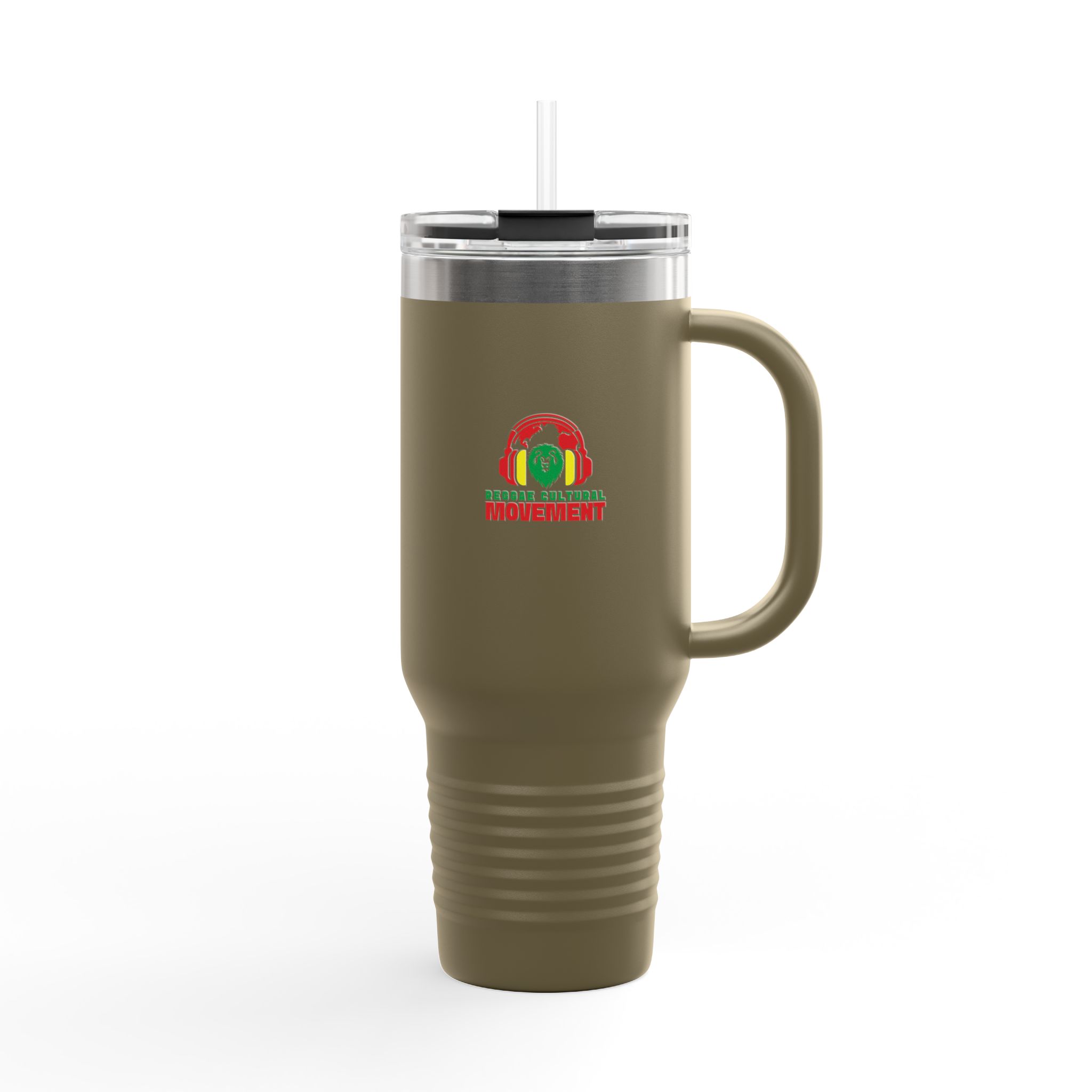 Insulated Travel Mug with Straw, 40oz - Perfect for Coffee Lovers, Eco-Friendly, Road Trips, Gym, and Work! - Image 10